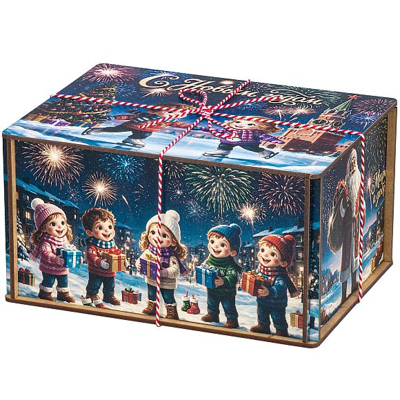 Сладкий новогодний подарок Волшебный каток