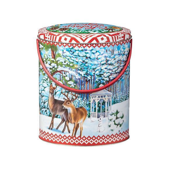 Сладкий новогодний подарок Зимние узоры